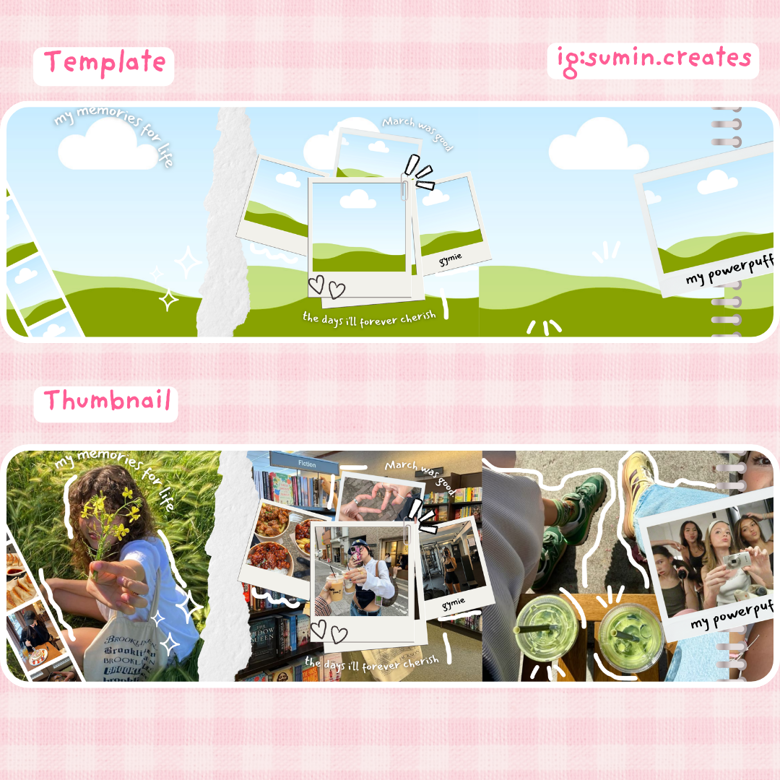Clean Carousel Template Pack for Instagram