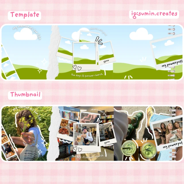 Clean Carousel Template Pack for Instagram