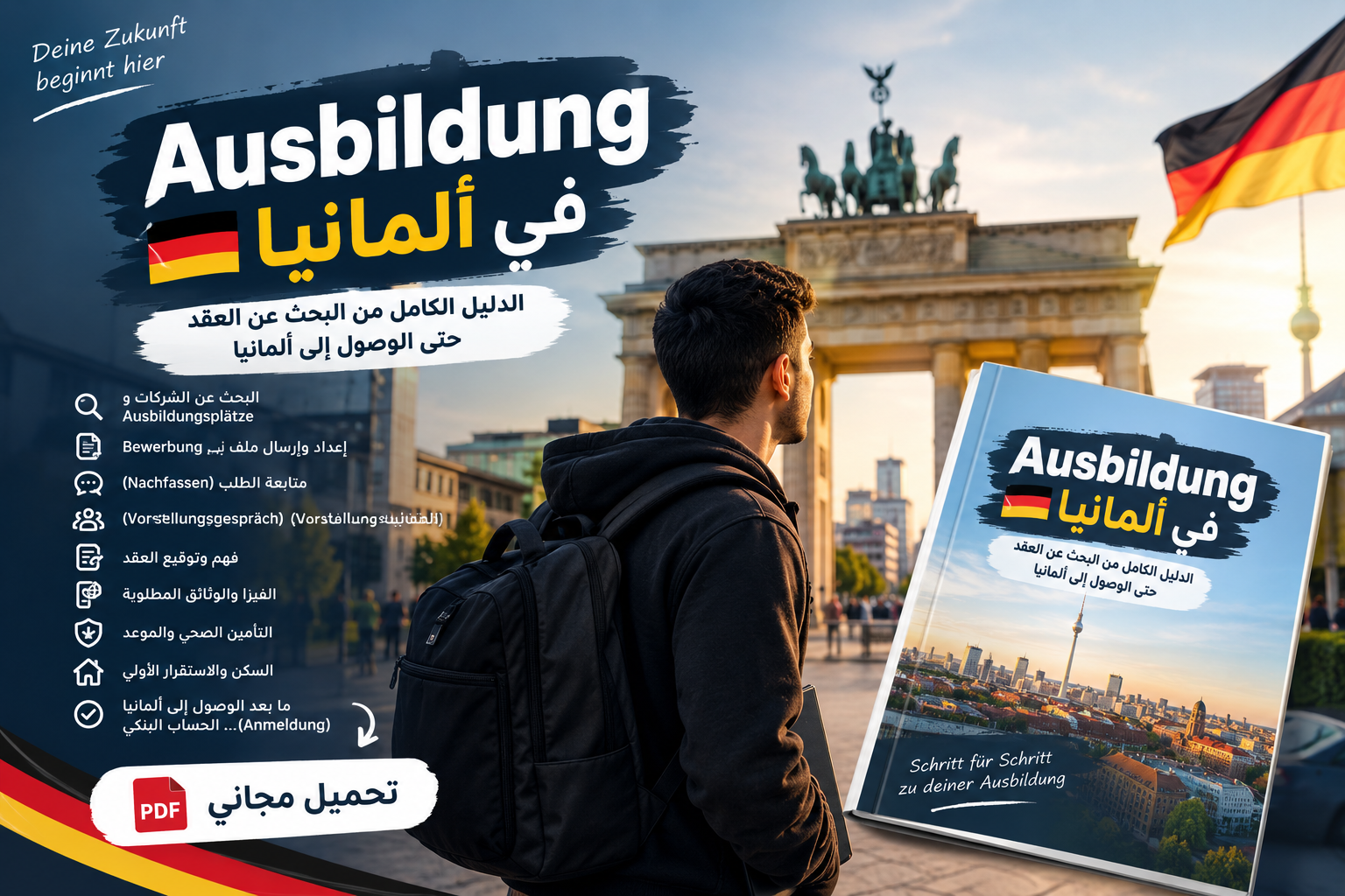دليل الحصول على التكوين المهني  في ألمانيا 🇩🇪