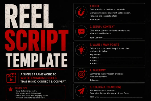 Reel Script Template