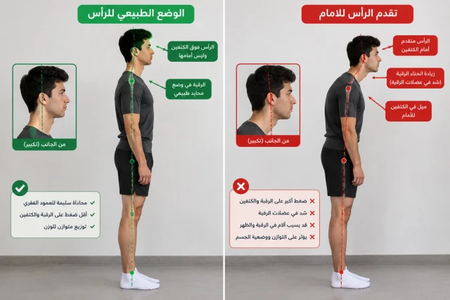تقدم الرأس للأمام